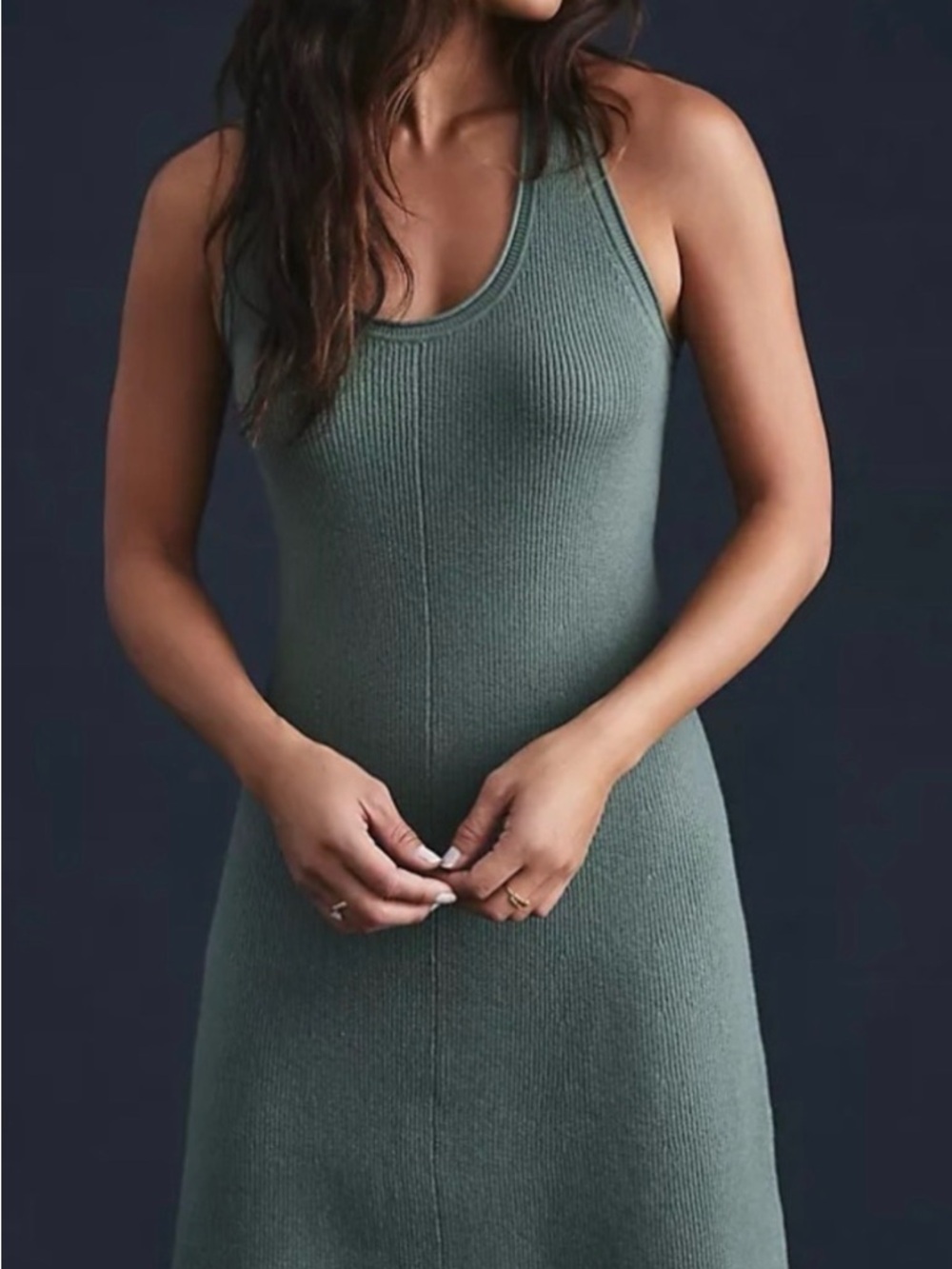 Daily Practice by Anthropologie Elle Sweater Dress in Moss Size L